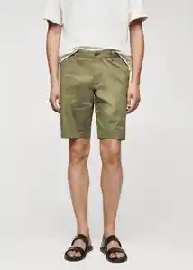 Bermuda Gracia-H Khaki Talla 38 Hombre Mango