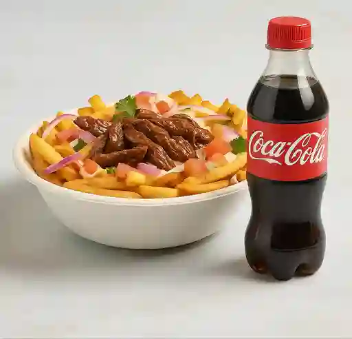 Papas Griegas + Bebida