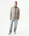 Chaqueta Quilted Aviator Beige Atmósfera Medio Talla S Chevignon