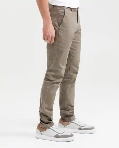 Pantalón Colors Rocket Gris Nogal Oscuro 30 Chevignon