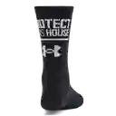 Under Armour Medias Essential Nv Mid Crew Mujer Negro LG