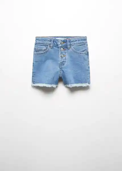 Short Patri Tejano Medio Talla 11 Niñas Mango