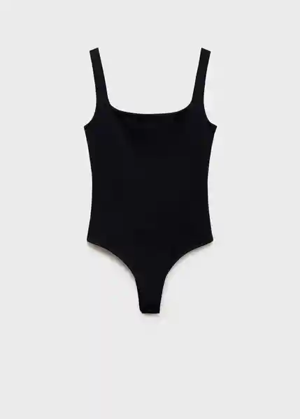 Body Marisa Negro Talla XS Mujer Mango