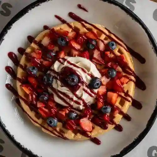 Waffle de Yuca