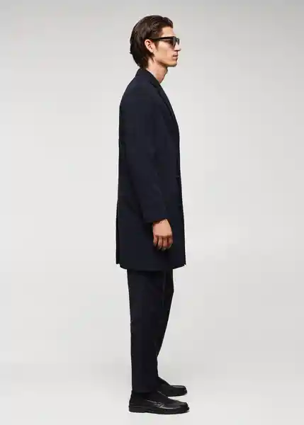 Abrigo Dalan Navy Talla XXL Hombre Mango