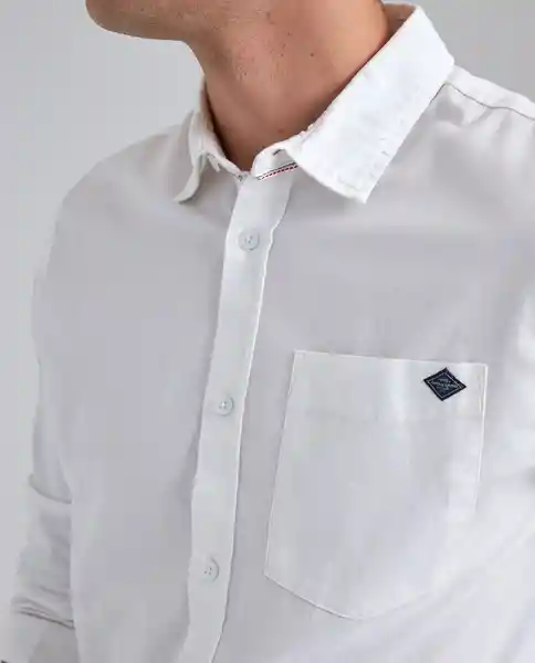  Camisa Hombre Blanco Talla L 811E501 AMERICANINO 