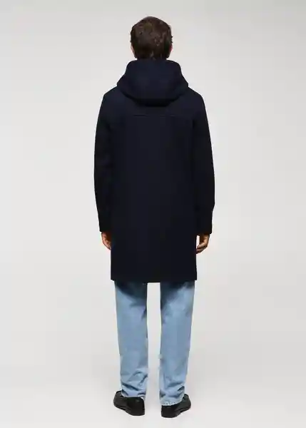 Abrigo Faro Navy Talla XXL Hombre Mango