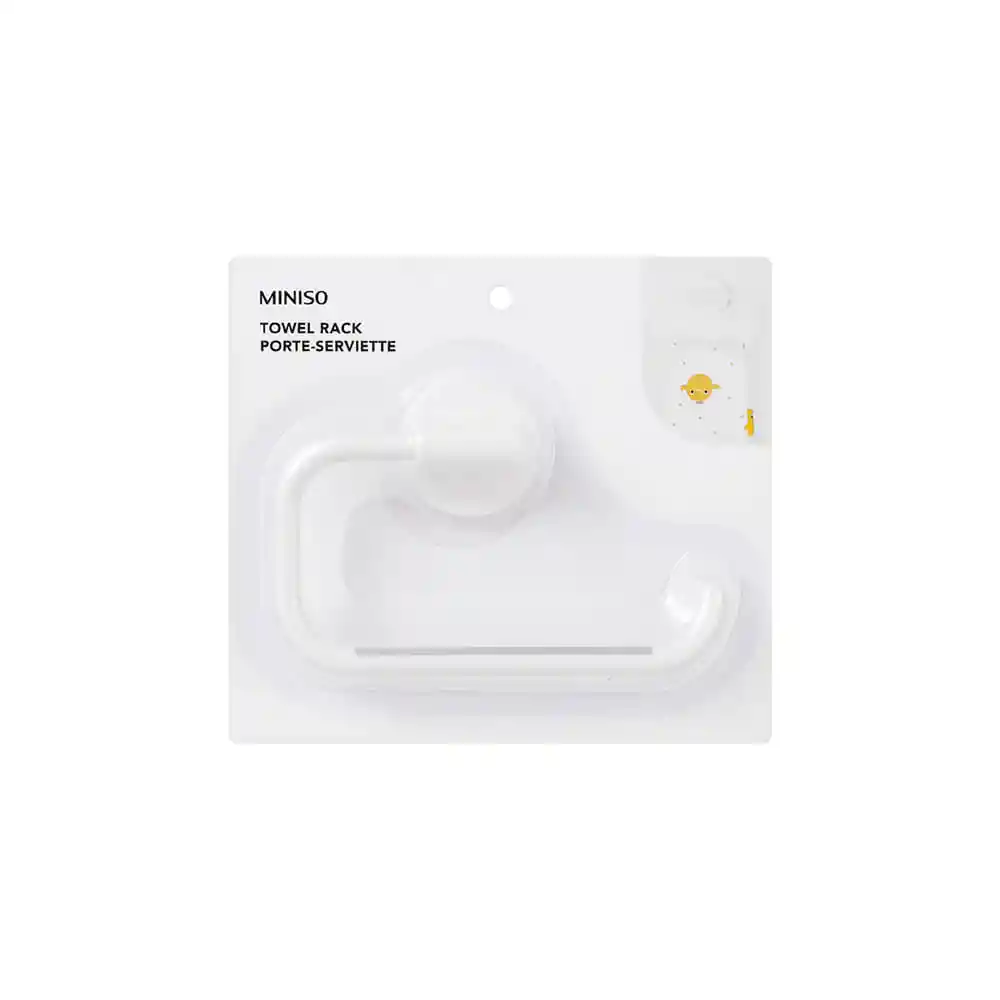 Miniso Toallero Para Baño Blanco