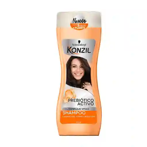 Konzil Shampoo Crecimiento y Fuerza Prebiótico Activo