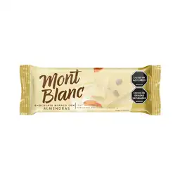 Mont Blanc Chocolate Blanco con Almendras