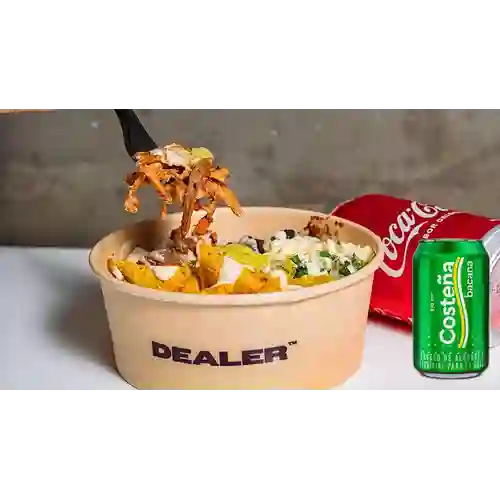 Combo dealer bowl + cerveza costeña