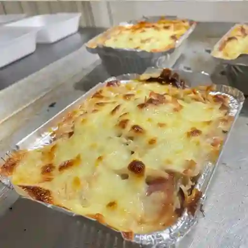 Lasagna de la casa