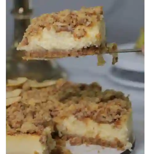 Porción Chesecake de Manzana