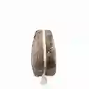 Bolsa Gris Flores Bordadas Ambiente Gourmet