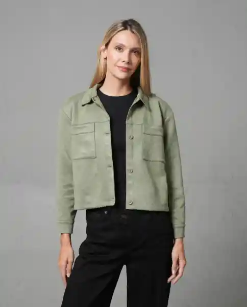 Chaqueta Mujer Verde L 222G005_VER170115 Rifle