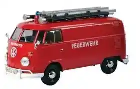 Volkswagen Juguete Coleccionable Type 2 Bombero