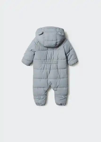 Abrigo Anorak Teddyl5 Antracita Talla 64 Niños Mango