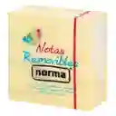 Norma Nota Removible Amarillo 500627