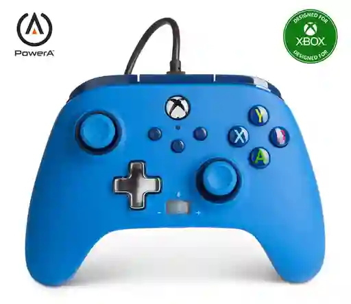 Power A Control Alámbrico Xbox One Azul