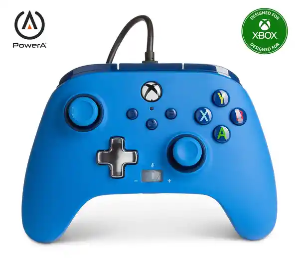 Power A Control Alámbrico Xbox One Azul