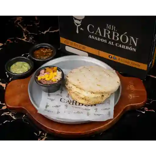 Arepa mr carbón