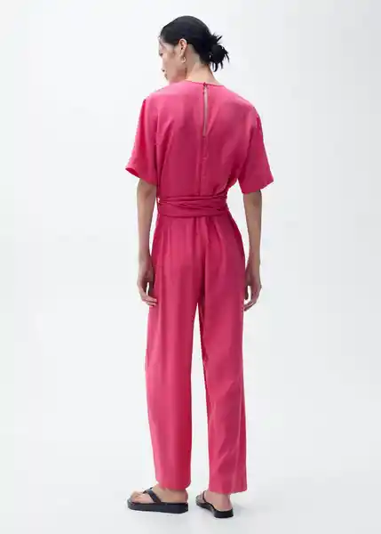 Enterizo Mono Japo Fucsia Talla M Mujer Mango
