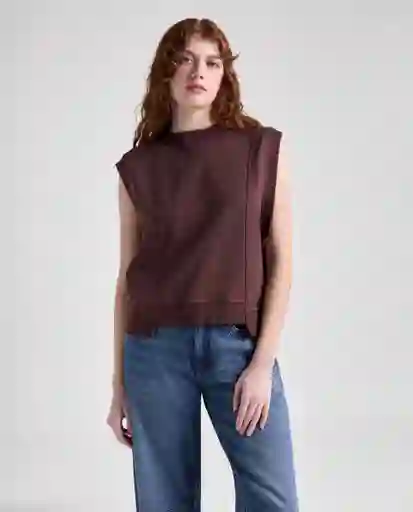 Chaleco Mujer Café Talla M 699G005_CAF191420 Americanino