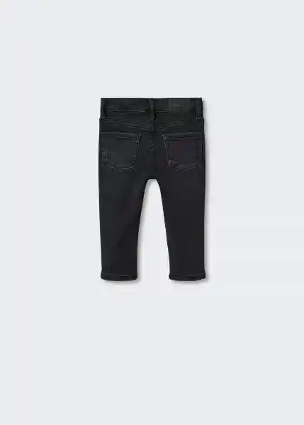 Jeans Diego Tejano Negro Talla 70 Niños Mango