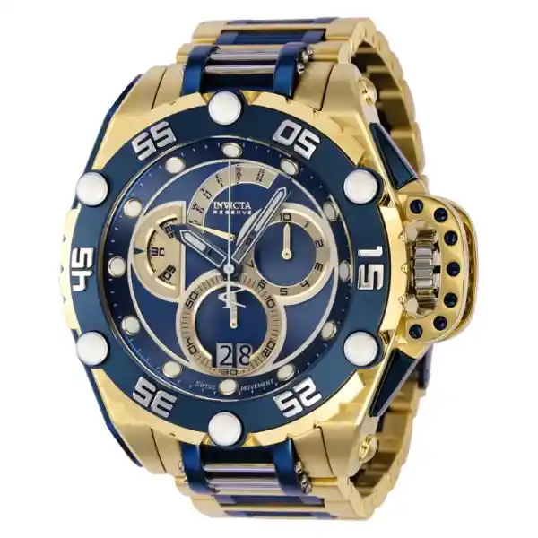 Reloj Flying Fox Hombre Dorado INV36842 Invicta