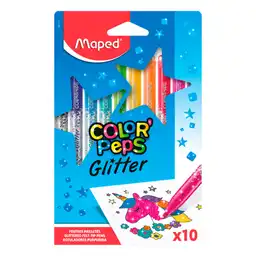 Maped Set Plumón Glitter 240130936