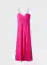 Vestido Maira Fucsia Talla S Mujer Mango