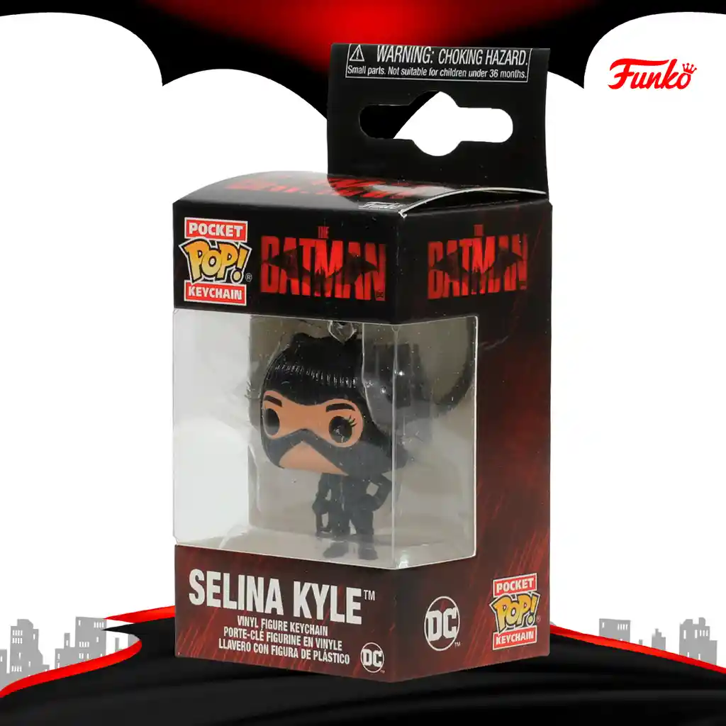 Funko Pop! Llavero The Batman Selina Kyle