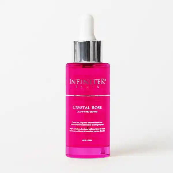 Infinitek Paris Sérum Clarificante Crystal Rose Con AHA+BHA