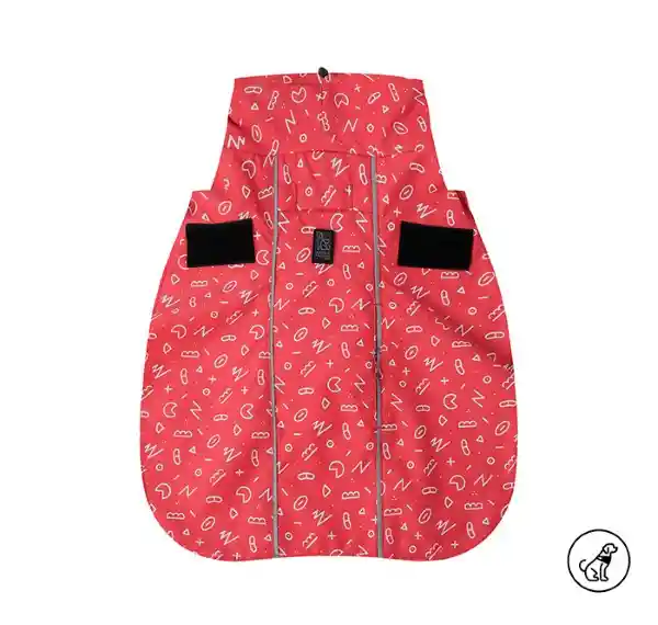 Capa Lluvia Mascota Sussy Rojo Talla S 5RX Totto