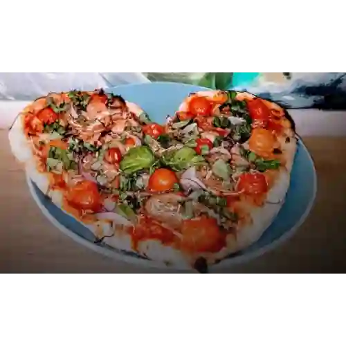 Pizza con Forma de Corazon