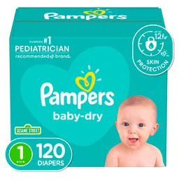 Pampers Pañal Baby-Dry Etapa 1