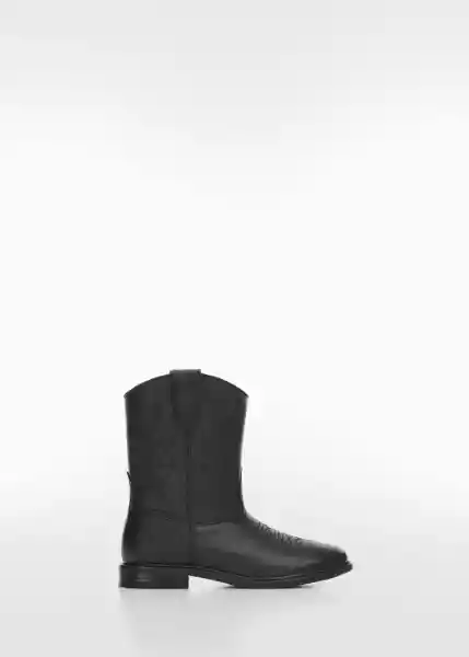 Botas Daila Negro Talla 34 Niña Mango