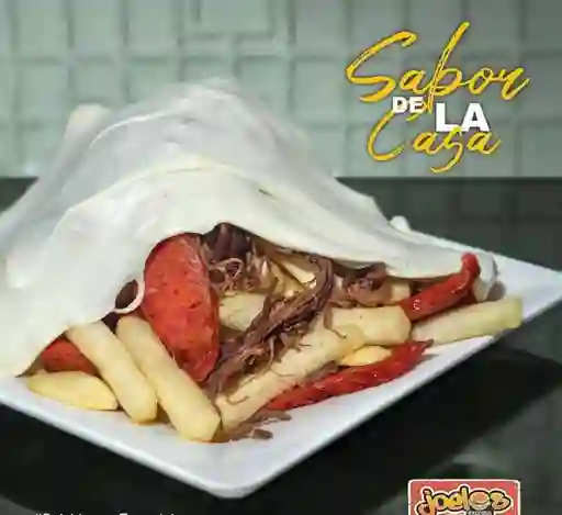 Choripapa Carne Especial