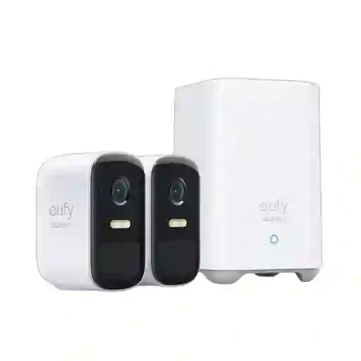 Eufy Cámara Inteligente de Seguridad S210 2 Cam Kit + Homebase