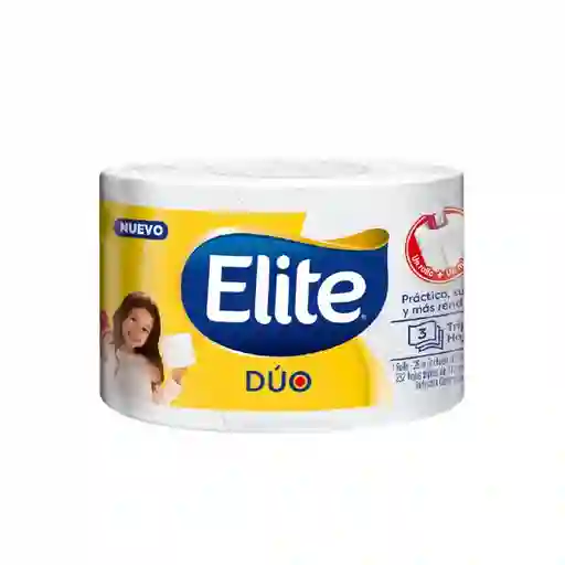 Elite Papel Higiénico Dúo Triple Hoja 28 m