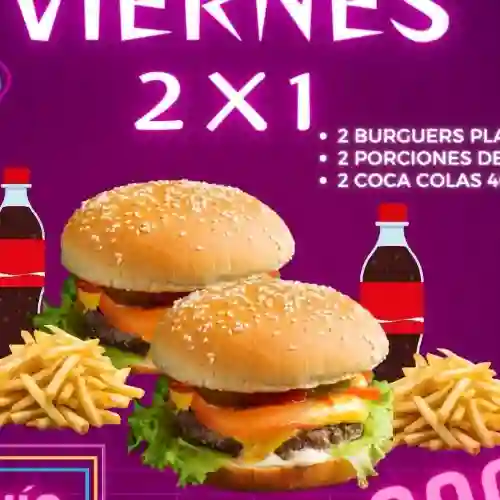 Combo Plataneras Burger