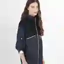 Chaqueta Cuello Alto Manga Larga Negro Talla S 725439