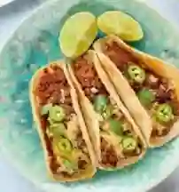 3 Tacos de chorizo