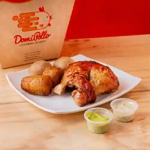 1/4 Pollo Asado (2 Presas)
