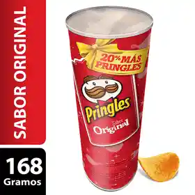 Pringles Oft Papas Original Navidad Gratis 20% De