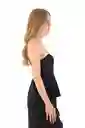 Top Francesca Negro Talla XS Mercedes Campuzano