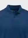 Camisa Jersey Unicolor Regular Fit Navy T. M 69614 Arturo Calle