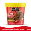 Jumbo Helado Cremoso de Chocolate con Trozos de Maní