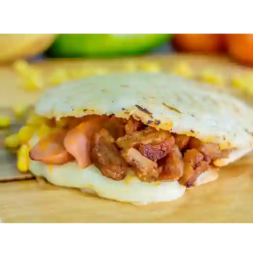 Arepa ranchera