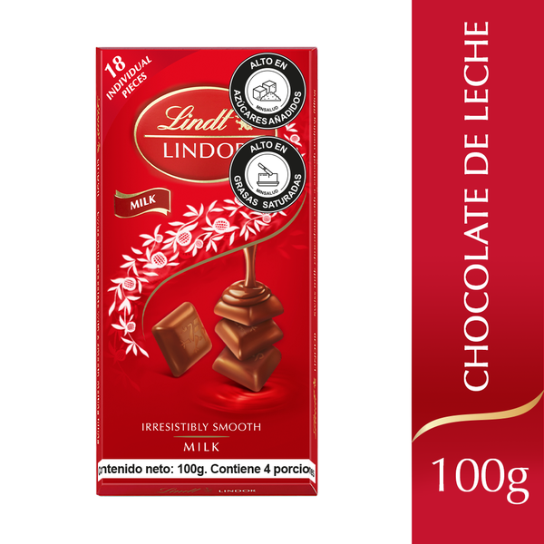 Lindt Lindor Chocolate ao Leite Recheio Cremoso 100g